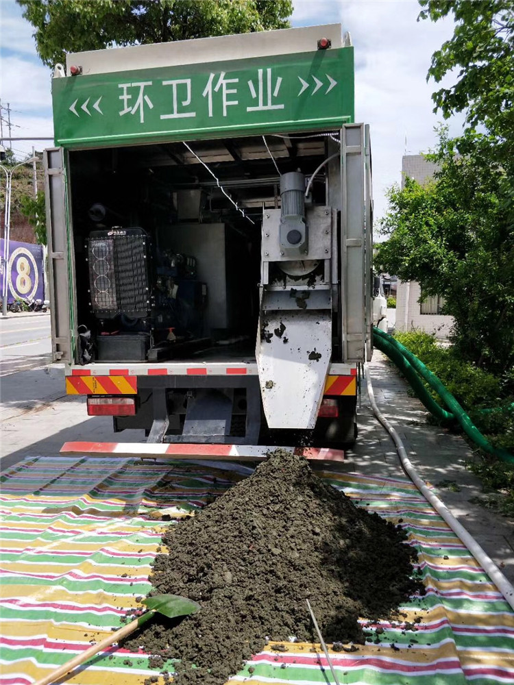 加查淤泥干湿分离