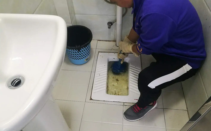 加查疏通蹲坑